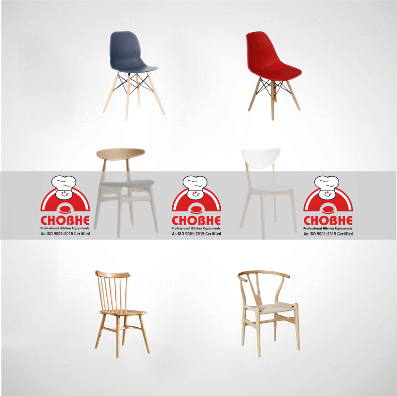 Draco Breakout Wooden Legs Cafe Chair